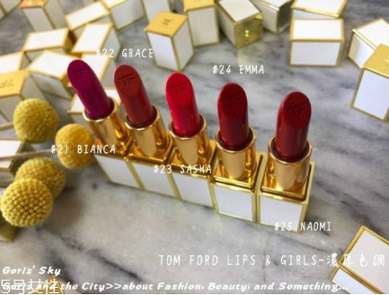 tom ford白管口紅禮盒價格多少錢 tf限量版50支口紅套裝試色