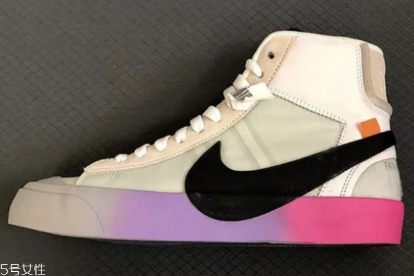 off white聯(lián)名nike blazer mid彩虹版在哪買_多少錢