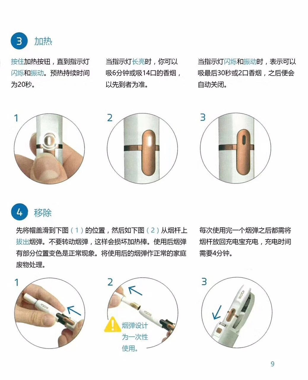 iqos電子煙中文說明書 看完就會(huì)用了