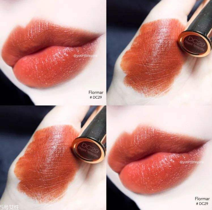 flormar dc29口紅什么顏色 flormar dc29試色