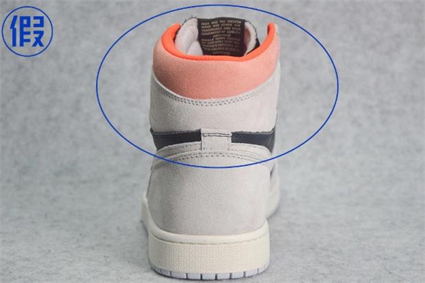 aj1灰麂皮字幕標(biāo)語(yǔ)真假 aj1灰麂皮真假對(duì)比