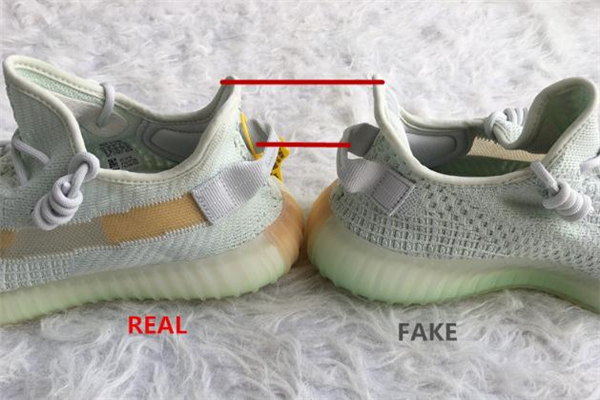 yeezy350亞洲限定真假對比 椰子350 hyperspace真假