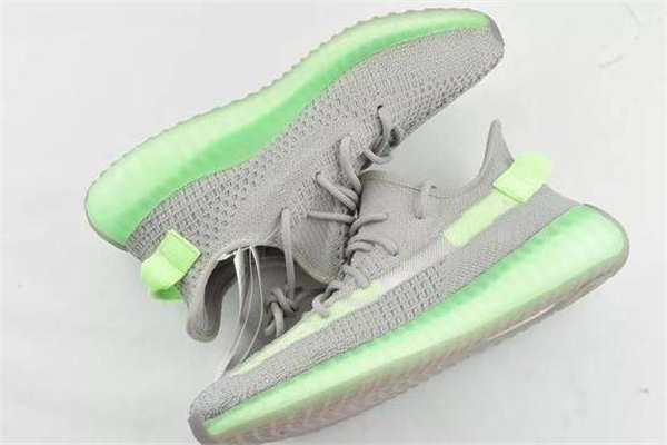 yeezy 350 true form lime實物諜照 椰子灰綠配色