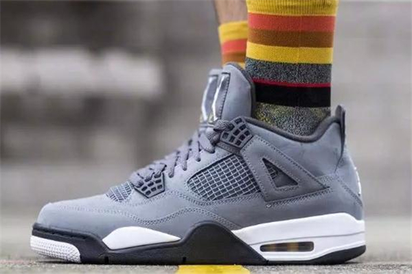 aj4 cool grey開(kāi)箱測(cè)評(píng) aj4酷灰復(fù)刻開(kāi)箱實(shí)物圖