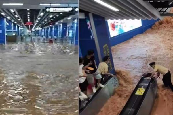 廣州暴雨大水沖進(jìn)地鐵站 暴雨來(lái)臨如何自救