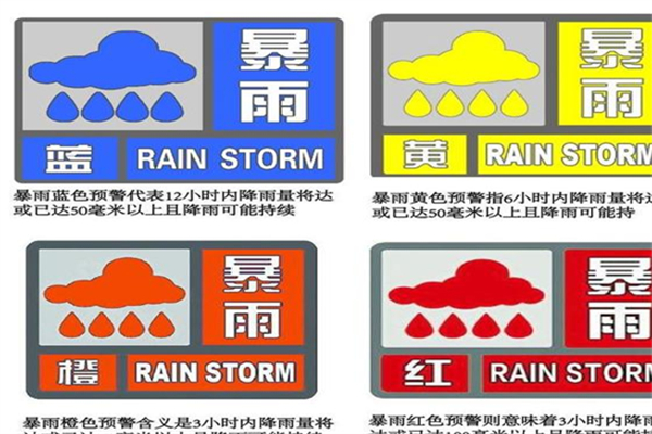 四川大竹暴雨 暴雨黃色預警嚴重嗎